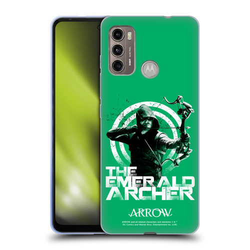 Arrow TV Series Graphics The Emerald Archer Soft Gel Case for Motorola Moto G60 / Moto G40 Fusion