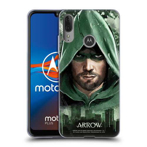 Arrow TV Series Graphics Oversized Soft Gel Case for Motorola Moto E6 Plus