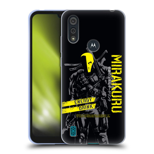 Arrow TV Series Graphics Deathstroke Mirakuru Soft Gel Case for Motorola Moto E6s (2020)