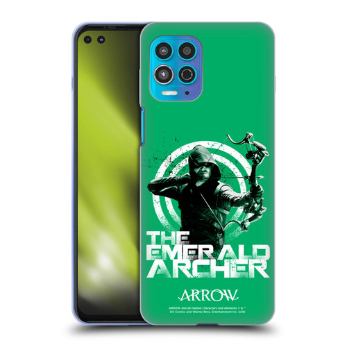 Arrow TV Series Graphics The Emerald Archer Soft Gel Case for Motorola Moto G100