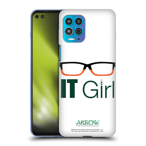 Arrow TV Series Graphics Felicity Smoak IT Girl Soft Gel Case for Motorola Moto G100