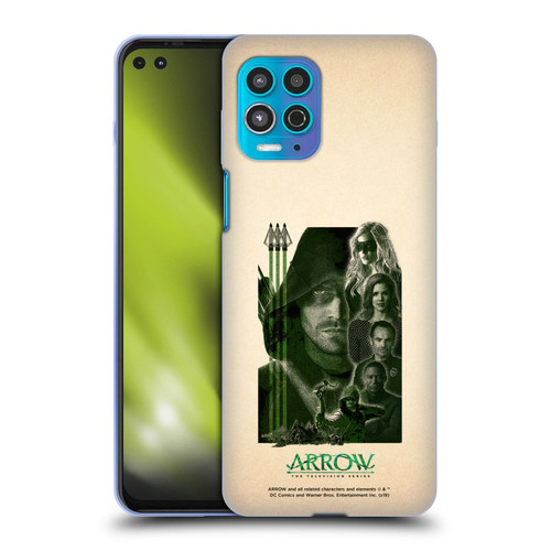 Arrow TV Series Graphics Team Soft Gel Case for Motorola Moto G100