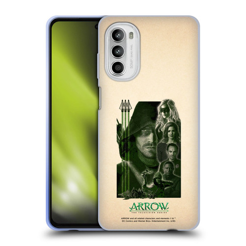 Arrow TV Series Graphics Team Soft Gel Case for Motorola Moto G52