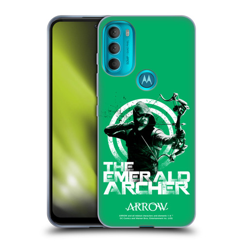 Arrow TV Series Graphics The Emerald Archer Soft Gel Case for Motorola Moto G71 5G
