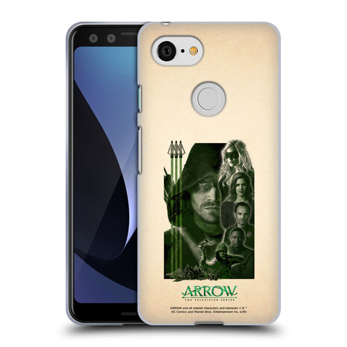Arrow TV Series Graphics Team Soft Gel Case for Google Pixel 3