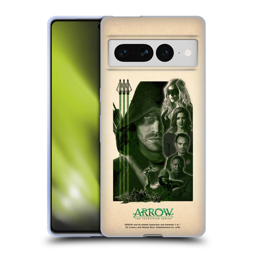 Arrow TV Series Graphics Team Soft Gel Case for Google Pixel 7 Pro