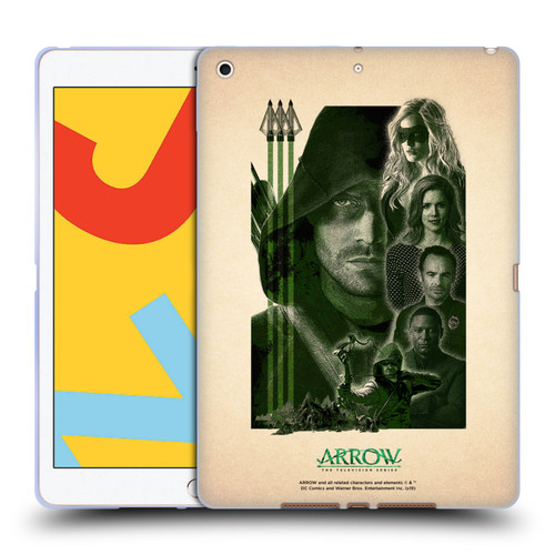 Arrow TV Series Graphics Team Soft Gel Case for Apple iPad 10.2 2019/2020/2021