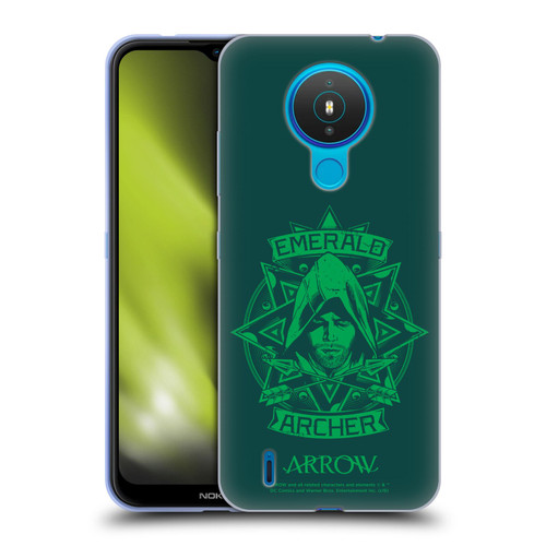 Arrow TV Series Graphics Archer Illustration Soft Gel Case for Nokia 1.4
