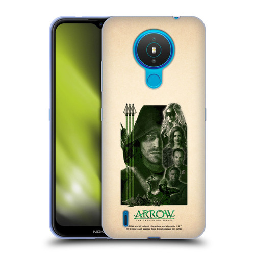 Arrow TV Series Graphics Team Soft Gel Case for Nokia 1.4