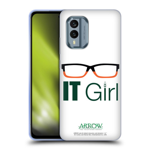 Arrow TV Series Graphics Felicity Smoak IT Girl Soft Gel Case for Nokia X30