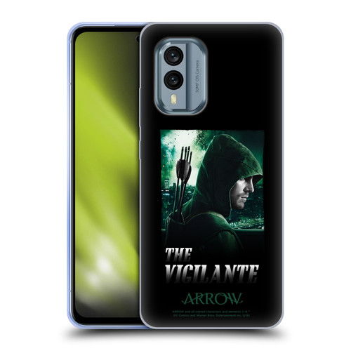 Arrow TV Series Graphics The Vigilante Soft Gel Case for Nokia X30