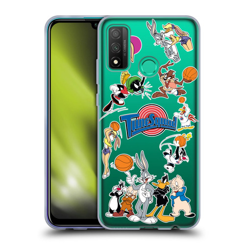 Space Jam (1996) Graphics Tune Squad Soft Gel Case for Huawei P Smart (2020)