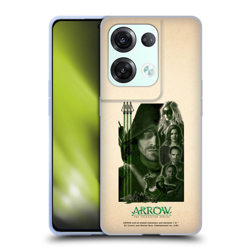 Arrow TV Series Graphics Team Soft Gel Case for OPPO Reno8 Pro