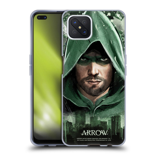 Arrow TV Series Graphics Oversized Soft Gel Case for OPPO Reno4 Z 5G