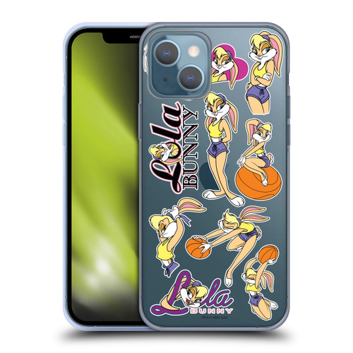 Space Jam (1996) Graphics Lola Bunny Soft Gel Case for Apple iPhone 13