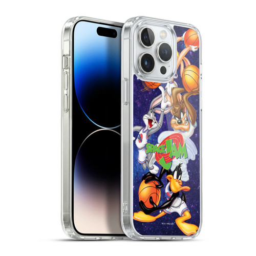 Space Jam (1996) Graphics Poster Soft Gel Case for Apple iPhone 13 Pro Max & MagSafe