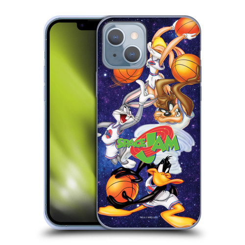 Space Jam (1996) Graphics Poster Soft Gel Case for Apple iPhone 14
