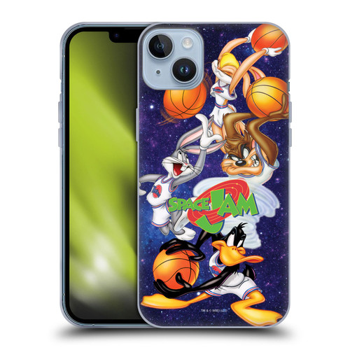 Space Jam (1996) Graphics Poster Soft Gel Case for Apple iPhone 14 Plus