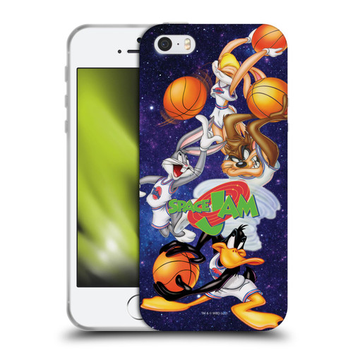 Space Jam (1996) Graphics Poster Soft Gel Case for Apple iPhone 5 / 5s / iPhone SE 2016