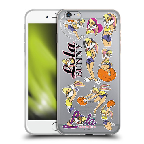 Space Jam (1996) Graphics Lola Bunny Soft Gel Case for Apple iPhone 6 Plus / iPhone 6s Plus