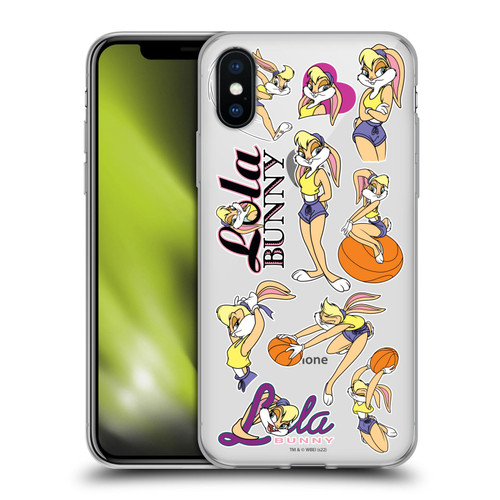 Space Jam (1996) Graphics Lola Bunny Soft Gel Case for Apple iPhone X / iPhone XS
