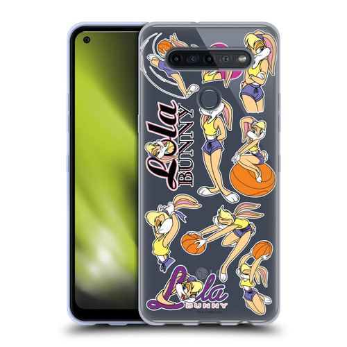 Space Jam (1996) Graphics Lola Bunny Soft Gel Case for LG K51S