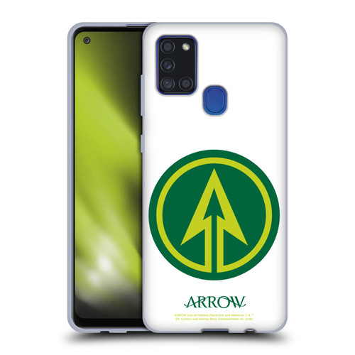 Arrow TV Series Graphics Logo Soft Gel Case for Samsung Galaxy A21s (2020)