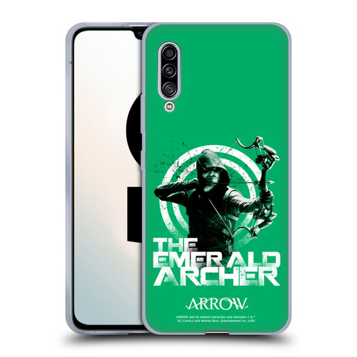 Arrow TV Series Graphics The Emerald Archer Soft Gel Case for Samsung Galaxy A90 5G (2019)