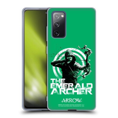 Arrow TV Series Graphics The Emerald Archer Soft Gel Case for Samsung Galaxy S20 FE / 5G