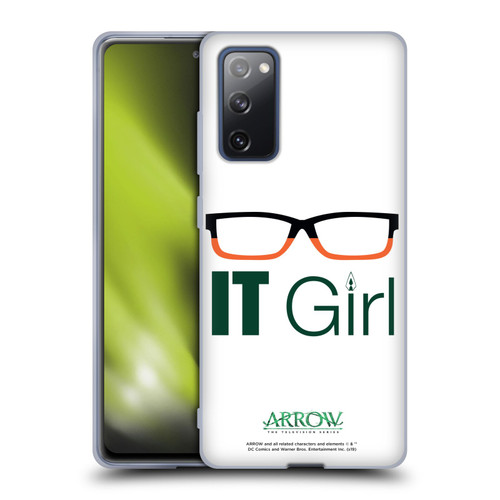 Arrow TV Series Graphics Felicity Smoak IT Girl Soft Gel Case for Samsung Galaxy S20 FE / 5G