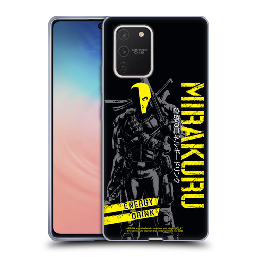 Arrow TV Series Graphics Deathstroke Mirakuru Soft Gel Case for Samsung Galaxy S10 Lite