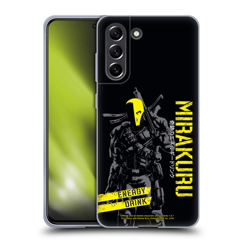 Arrow TV Series Graphics Deathstroke Mirakuru Soft Gel Case for Samsung Galaxy S21 FE 5G