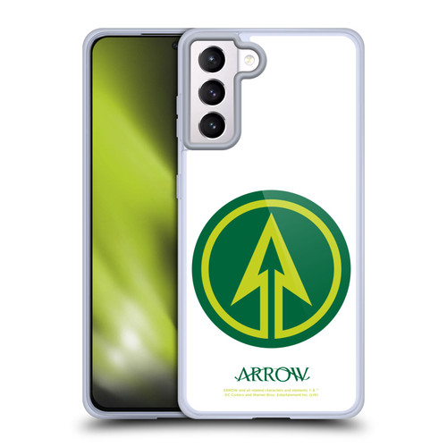 Arrow TV Series Graphics Logo Soft Gel Case for Samsung Galaxy S21+ 5G