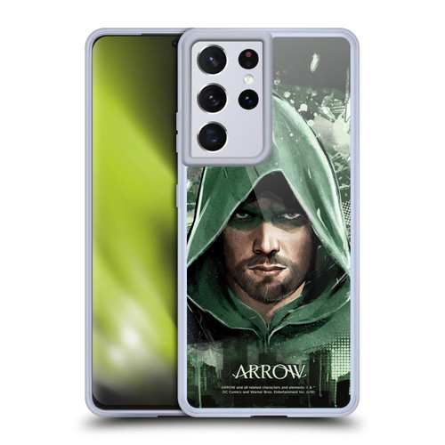 Arrow TV Series Graphics Oversized Soft Gel Case for Samsung Galaxy S21 Ultra 5G