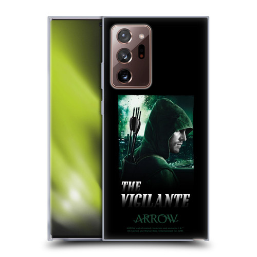 Arrow TV Series Graphics The Vigilante Soft Gel Case for Samsung Galaxy Note20 Ultra / 5G