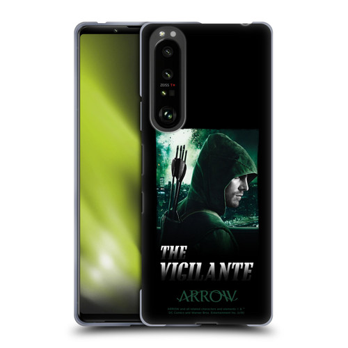 Arrow TV Series Graphics The Vigilante Soft Gel Case for Sony Xperia 1 III