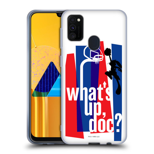 Space Jam (1996) Graphics What's Up Doc? Soft Gel Case for Samsung Galaxy M30s (2019)/M21 (2020)