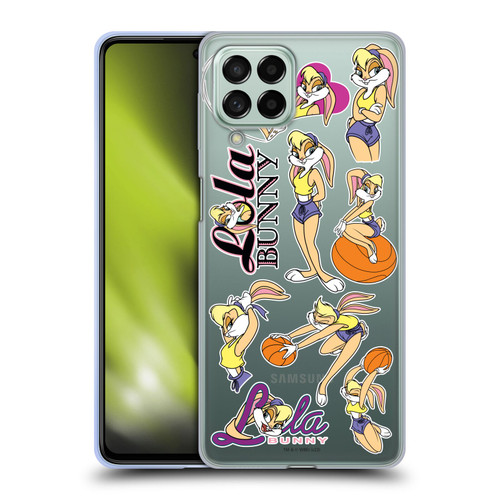 Space Jam (1996) Graphics Lola Bunny Soft Gel Case for Samsung Galaxy M53 (2022)