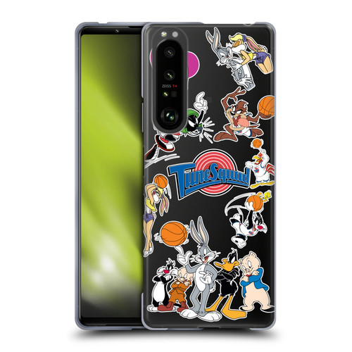 Space Jam (1996) Graphics Tune Squad Soft Gel Case for Sony Xperia 1 III