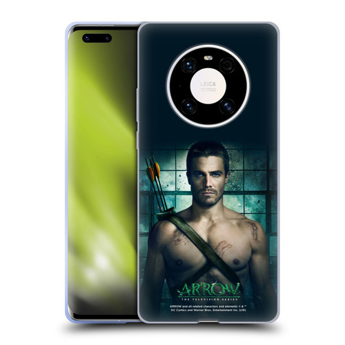 Arrow TV Series Posters Oliver Queen Soft Gel Case for Huawei Mate 40 Pro 5G