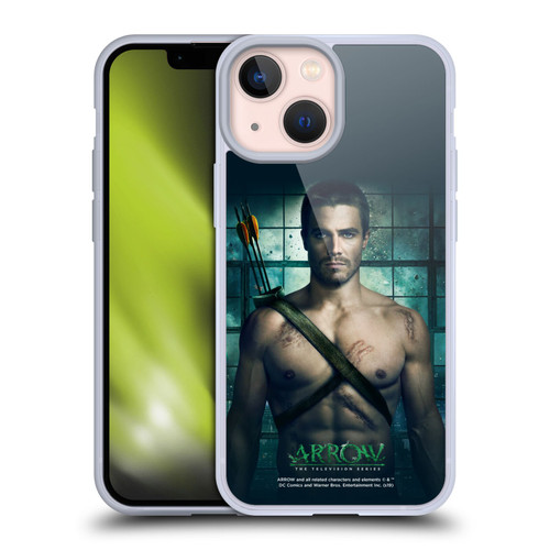 Arrow TV Series Posters Oliver Queen Soft Gel Case for Apple iPhone 13 Mini