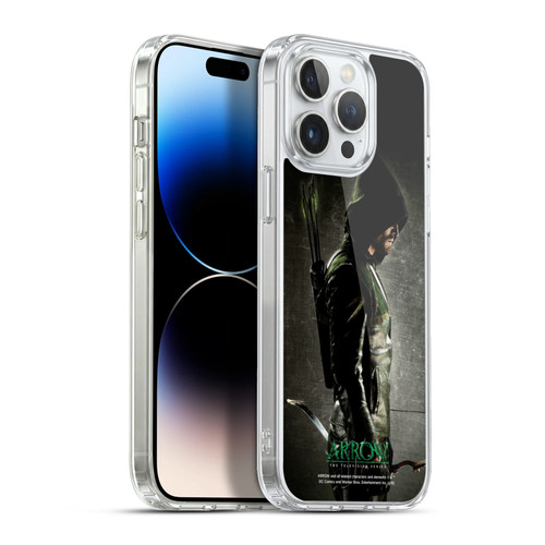 Arrow TV Series Posters In The Shadows Soft Gel Case for Apple iPhone 13 Pro Max & MagSafe