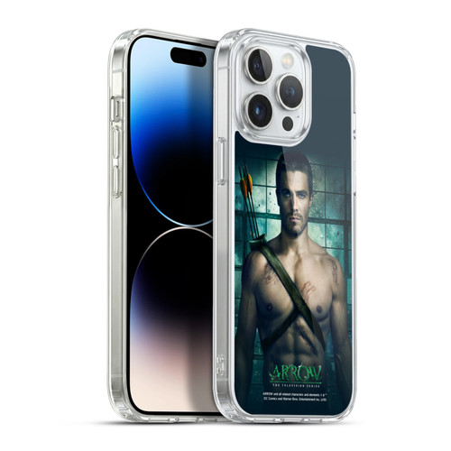 Arrow TV Series Posters Oliver Queen Soft Gel Case for Apple iPhone 13 Pro Max & MagSafe