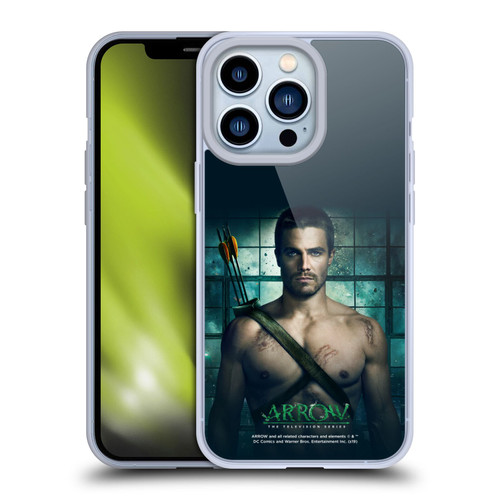 Arrow TV Series Posters Oliver Queen Soft Gel Case for Apple iPhone 13 Pro