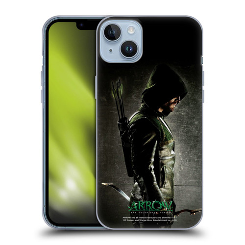 Arrow TV Series Posters In The Shadows Soft Gel Case for Apple iPhone 14 Plus
