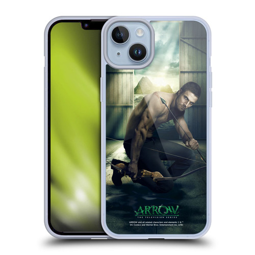Arrow TV Series Posters Oliver Queen 2 Soft Gel Case for Apple iPhone 14 Plus