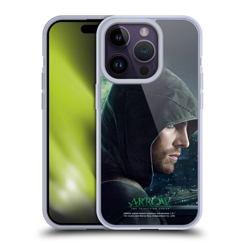 Arrow TV Series Posters The Vigilante Soft Gel Case for Apple iPhone 14 Pro