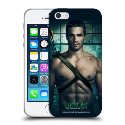 Arrow TV Series Posters Oliver Queen Soft Gel Case for Apple iPhone 5 / 5s / iPhone SE 2016