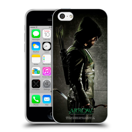 Arrow TV Series Posters In The Shadows Soft Gel Case for Apple iPhone 5c