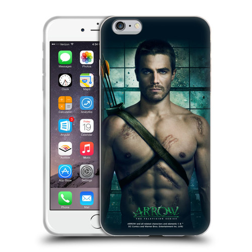 Arrow TV Series Posters Oliver Queen Soft Gel Case for Apple iPhone 6 Plus / iPhone 6s Plus